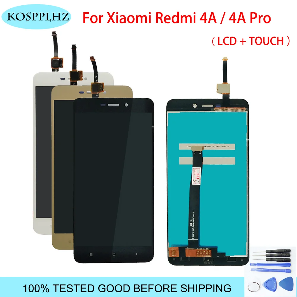 ЖК дисплей 5 0 дюйма для XIAOMI Redmi 4A с сенсорным экраном сменный дигитайзер hongmi Red Rise 4