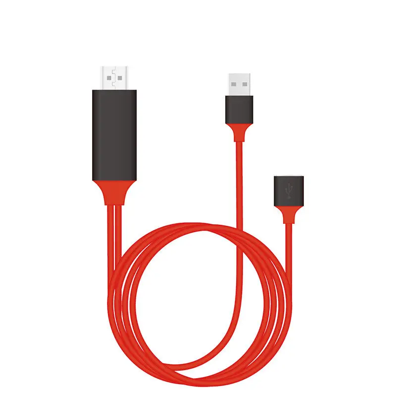 USB-C 3,1 type C к HDMI ТВ HD ТВ кабель HD 1080P DMI конвертер адаптер Кабели USB кабель для iPhone HD ТВ цифровой AV