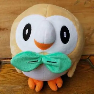 Новая японская игрушка Rowlet Litten Popplio 20 см 40 Подлинная кукла sun moon плюшевая в