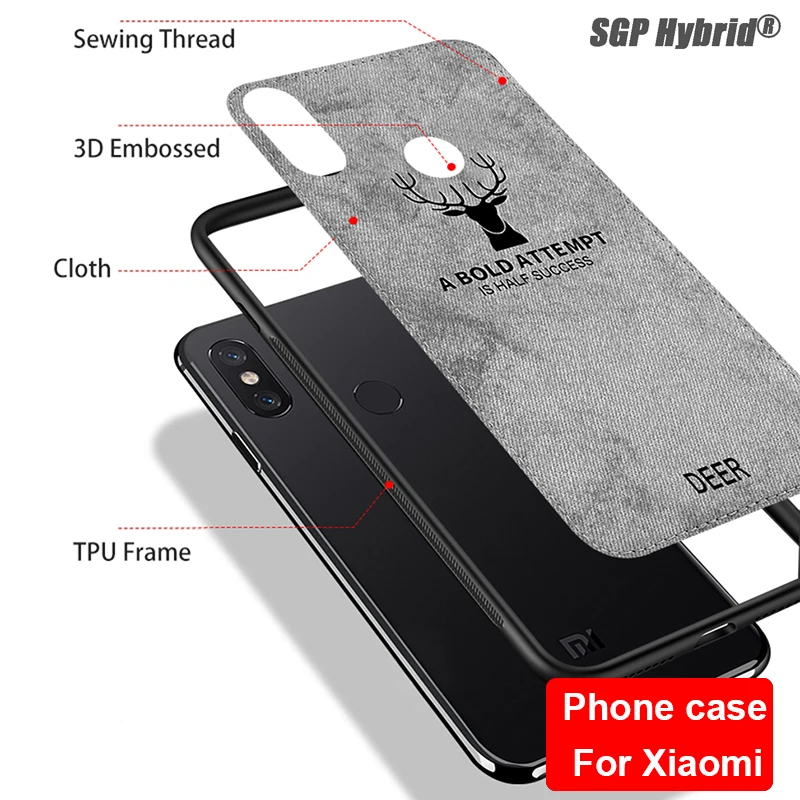 mobile phone case for xioami 8 case for xiaomi mi max 3 fratic case half cover protective case for xioa mi 8 max 3 back cover 
