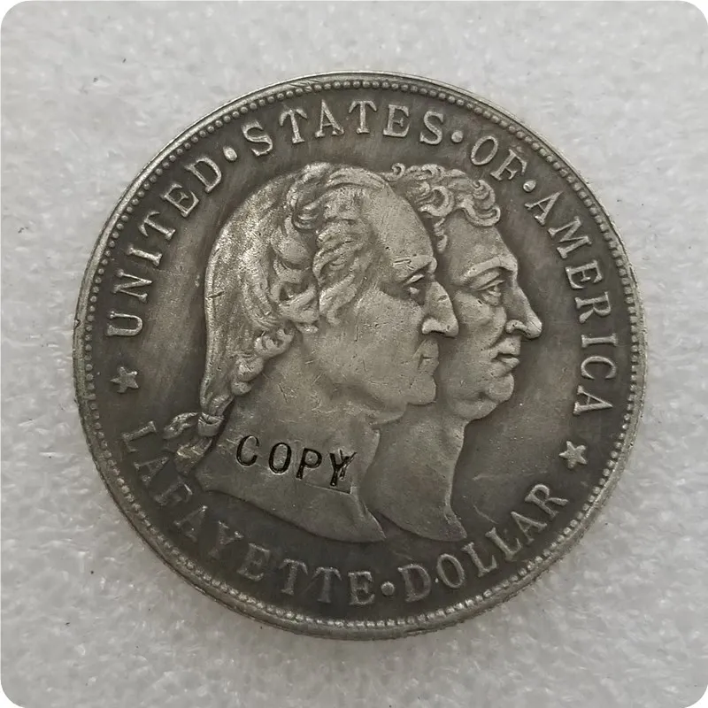 

USA 1900 LAFAYETTE $1 DOLLAR Copy Coin commemorative coins-replica coins medal coins collectibles