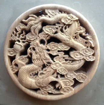 

Dongyang wood carving fashion corners applique gate flower wood shavings carved furniture flower bed wood carved 414