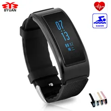 В наличии 2017 Bluetooth Smart Браслет Смарт монитор сердечного ритма Браслет фитнес-трекер для Android IOS Наивысшее качество