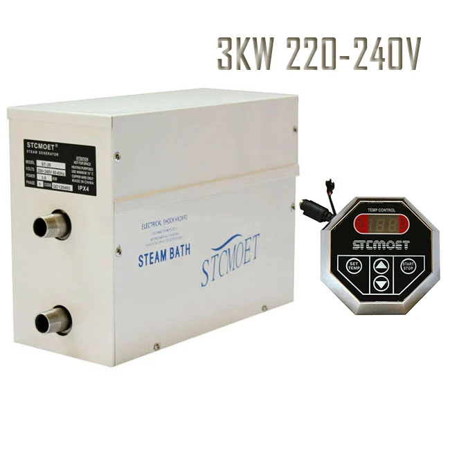 

Automatic draining system 3KW220V-240V 50HZ Best effective-cost steam generator HOME SPA steam bath /hot sales