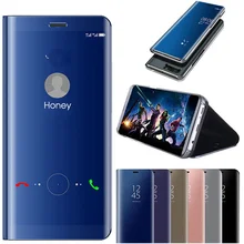 Флип Прозрачный зеркальный чехол для LG V30 V40 чехол Роскошный умный прозрачный вид Флип-подставка кожаный чехол для LG V30 чехол для телефона LG V40 чехол