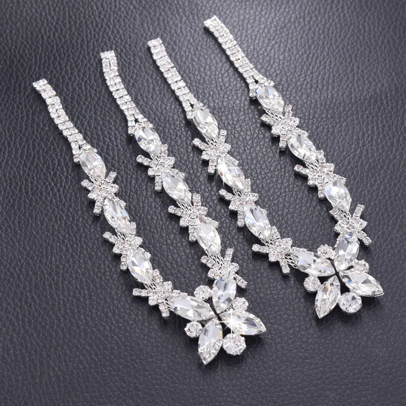 Strass crystal rhinestone shoes appliques patches (1)