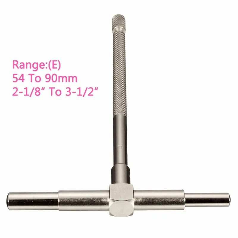 THGS 6 шт набор телескопических манометров набор микрометров измерения отверстия инженеров комплект 8-150 мм серебро