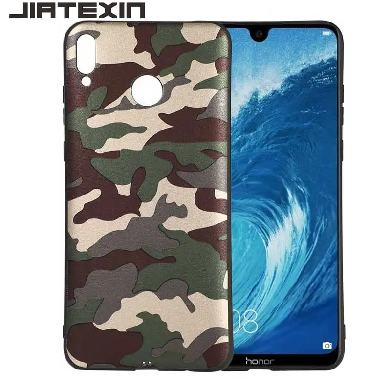 

JIATEXIN Camouflage Series For Huawei Honor 8X Max Case Soft TPU Army Camo Pattern For Huawei Enjoy Max Cover Capa Fundas