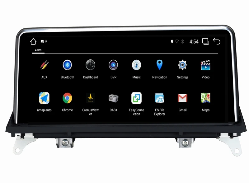 Clearance JSTMAX Android 7.1 System 10.25" Car GPS Navi Screen For BMW X5 E70 2007-2013 X6 E71 2007-2014 Radio BT 2+32G OBD Touch Screen 6