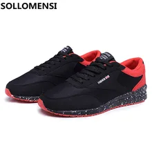 Running Shoes For Men Outdoor Athletic Sport Sneakers Spring And Summer Breathable Mesh Upper Lace Up