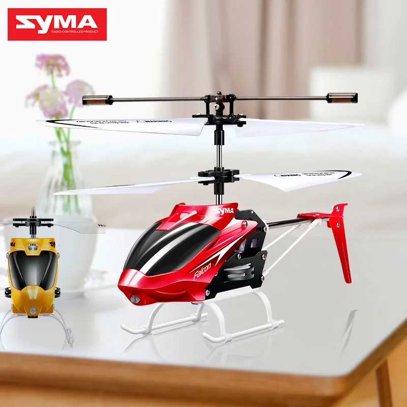 Syma официальный W25 2 канала Крытый RC вертолет мини Дрон с гироскопом RC самолет радиоуправляемые игрушки Вертолет Подарки