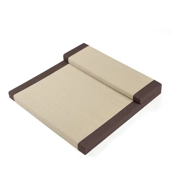 

Manual cushion home portable yoga sitting grass mat folding folding tea room cushion