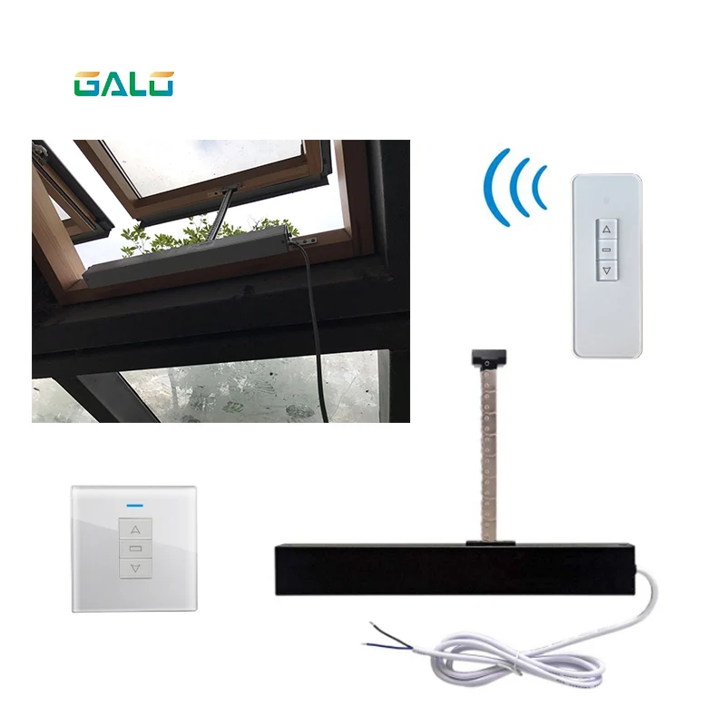 

Automatic home Window Opener/Electric Home Window Opener(remote control+receiver are included) Open 300mm Small size