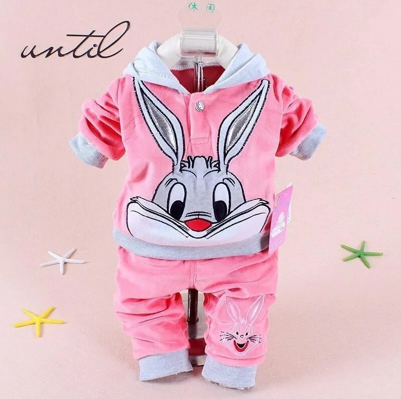 New-2016-Baby-Clothing-Set-Cartoon-Kids-Apparel-Boys-Girls-Children-Hoodies-And-Pant-Childrens-Clothing-Sets-For-Autumn-2