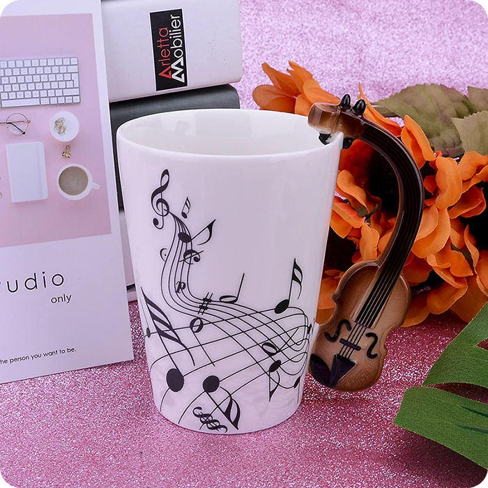 Guitar Ceramic Mug  (7)