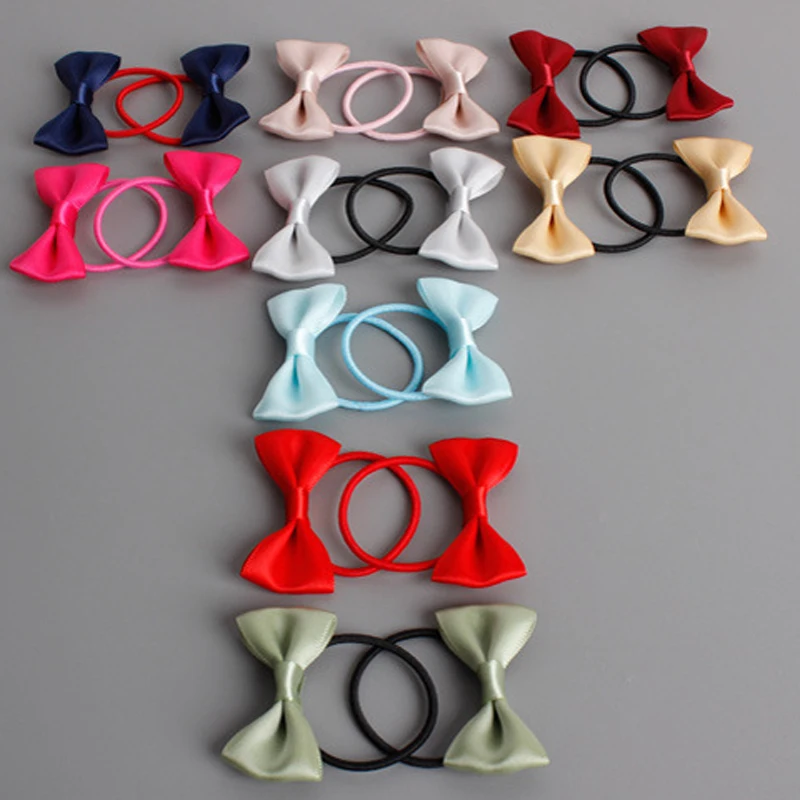 Classic Royal Princess Head Ornaments Hair Rope Girls hair bow knot Elastic Hair Band Lovely Girl