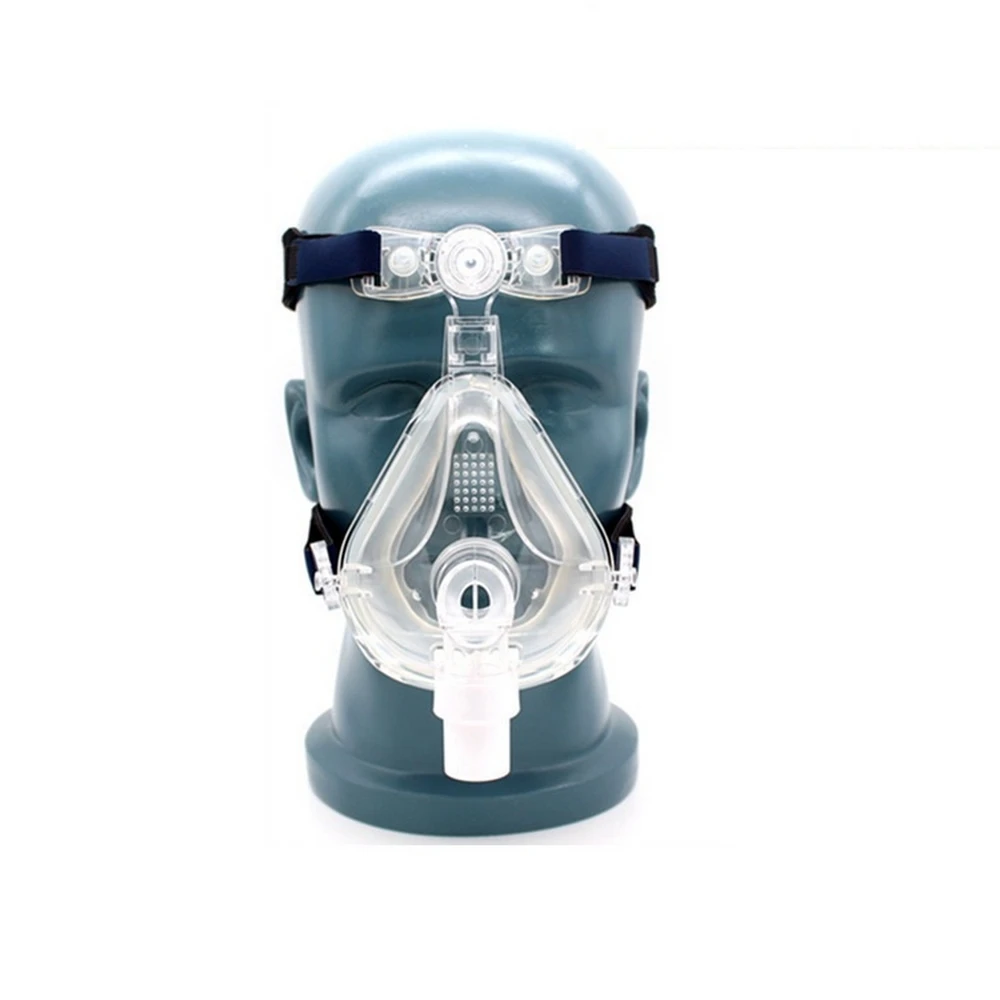 

Full Face Mask Anti Snore Stop Snoring Nasal Mask With Forehead for CPAP Masks Interface Sleep Snore Apnea OSAHS