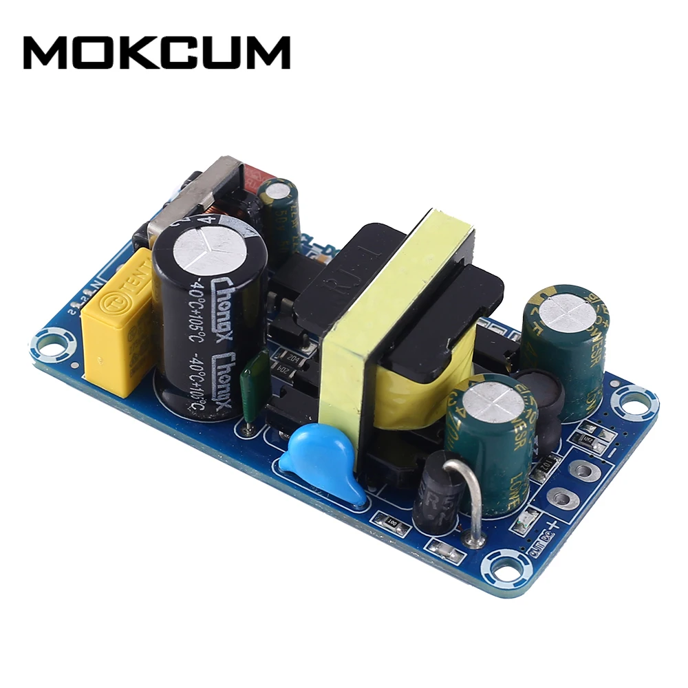 AC DC 12V 24V 1A 2A 24W изолированный Шаг вниз переключатель Питание понижающий