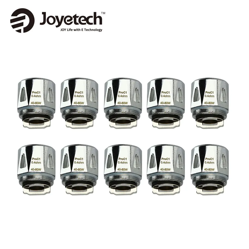 Оригинальная катушка Joyetech ProC1 0 4 Ом для DL 10 шт. MTL головки 25 ProCore Aries атомайзер бак