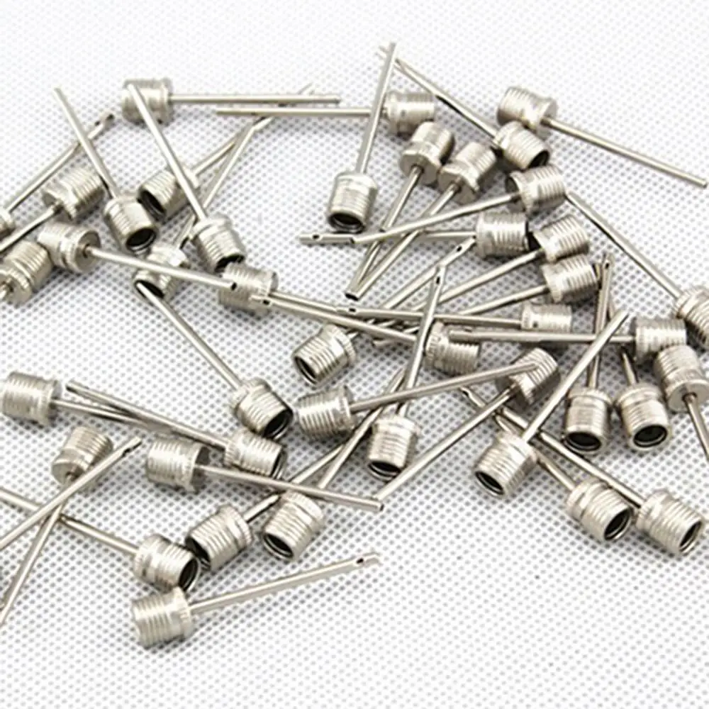 

10X Football Basketball Soccer Ball Inflating Pump Needle Valve Adaptor Air Pin