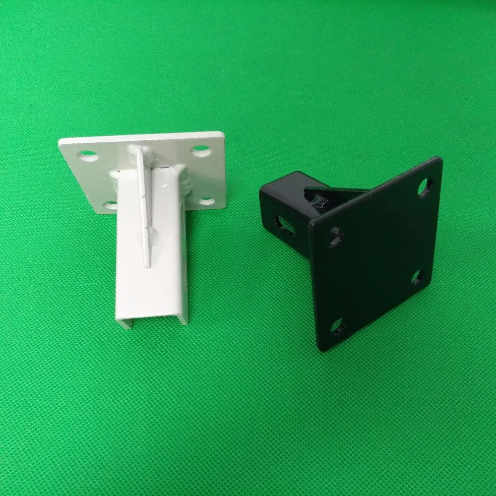 

4545 Aluminum Extrusion Profiles Feet Connectors,Floor Mount Base Plates steel,Gray Powder Coating,Guardrail Base