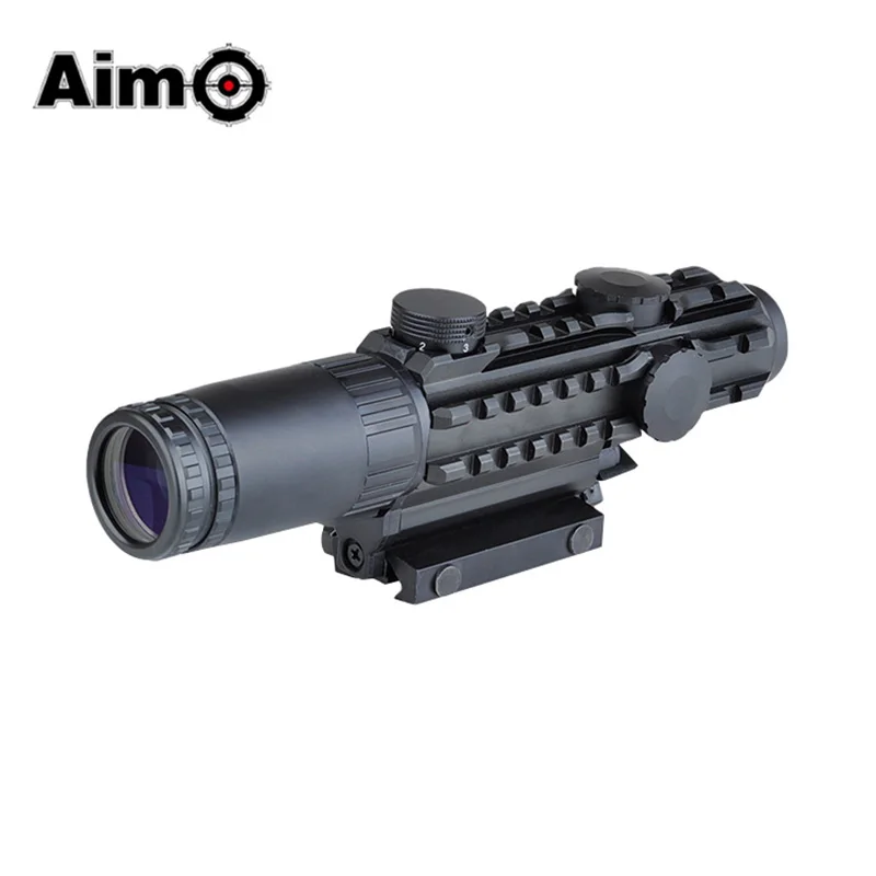

Acecare 1-3x Tactical Sight Scope Yellow Rangefinder Illuminated Optical Sniper Rifle Scope Hunting Scopes Riflescope AO3033