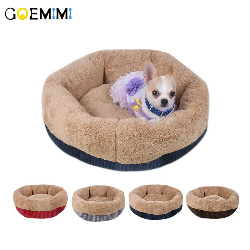 

Top Quality Corduroy Dog Bed Sofa Soft Cotton Warm Mat House Cot Pet Cat Beds House for dogs Big Blanket Cushion Basket
