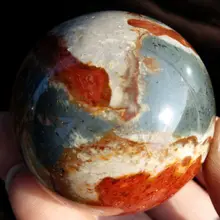 Ddh001315 натуральный Цвет океана Джаспер Сфера