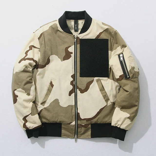 Camouflage Military Camo Bomber Jacket for Men