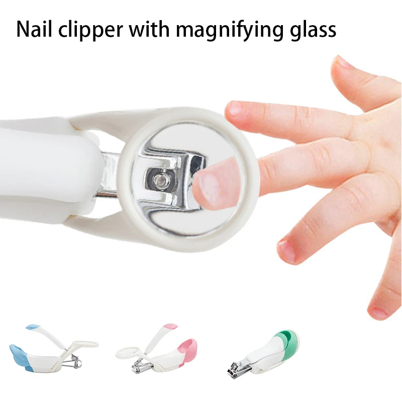 nail clipper with magnifier