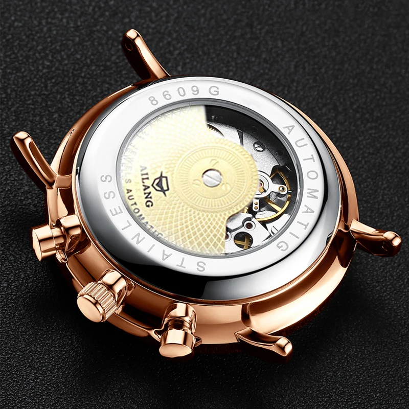 AILANG hombre 2019 reloj automatico relojes hombre watch men automático  deportivo maquinaria relog maquinaria reloj mecanismo pa - AliExpress