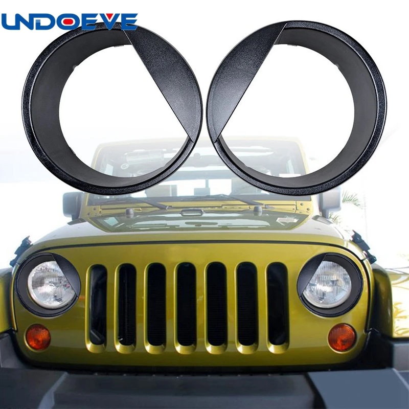 Jeep Wrangler Accessories 2017 >> Us 13 6 15 Off Undoeve Angry Eyes Black Bezels Front Light Headlight Trim Cover Abs For Jeep Wrangler Accessories Rubicon Sahara Jk 2007 2017 On Jeep Wrangler Accessories 2017 >> Us 13 6 15 Off Undoeve Angry Eyes Black Bezels Front Light Headlight Trim Cover Abs For Jeep Wrangler Accessories Rubicon Sahara Jk 2007 2017 On