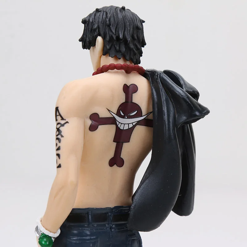 18 см аниме one piece Figure Portgas D Ace Jean Ver. ПВХ фигурка Коллекционная модель детские подарки куклы игрушки