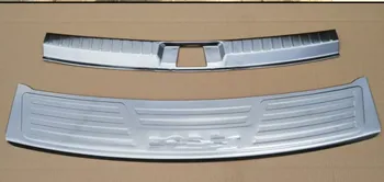 

For Dodge Journey / Jcuv 2009-2016 Stainless Steel Inside & Outside Rear Bumper Door Sill Plate Scuff