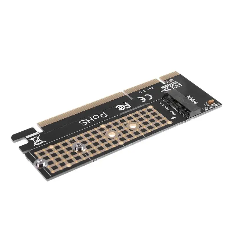 M.2 NGFF NVMe PCIE SSD к PCI E 3 0 16x M Ключ адаптер расширитель HDD Расширительная карта разъем
