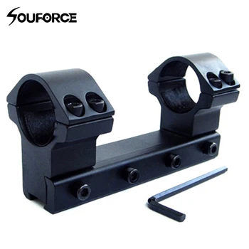 25.4MM/1 High Profile Scope Mount 11mm Weaver Rail 100mm Long For Rifle Scope Double Scope Ring Mounts on scope