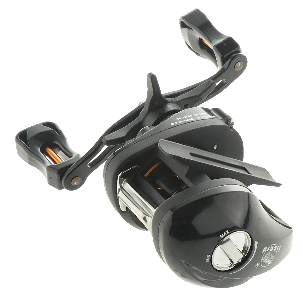 

Baitcasting Fishing Reel 12+1BB Baitcaster Reel Right Hand for Casting Rod 6.3:1 Saltwater Low Profile Reel
