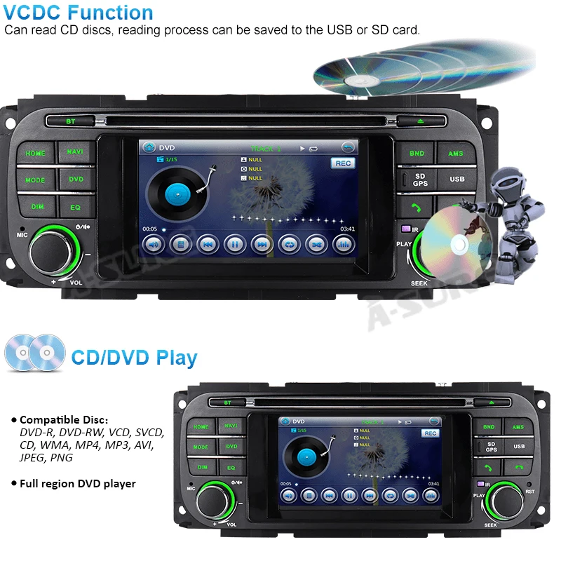 Sale A-Sure 16GB ROM 4.3 Inch Android Radio GPS Car DVD Stereo Navigation For Jeep Grand Cherokee Jeep Wrangler 2003-2006 Mirrorlink 10 Sale A-Sure 16GB ROM 4.3 Inch Android Radio GPS Car DVD Stereo Navigation For Jeep Grand Cherokee Jeep Wrangler 2003-2006 Mirrorlink 10