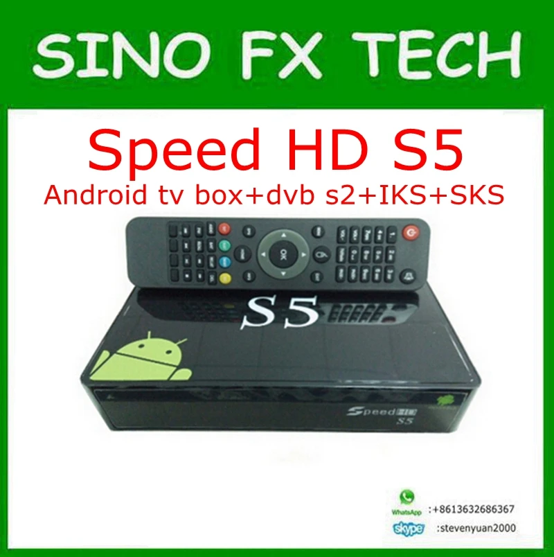 speed hd s5 Amlogic S805 android satelite sks iks permanent free for south amercia nagra3 pk tocomfree s929 plus