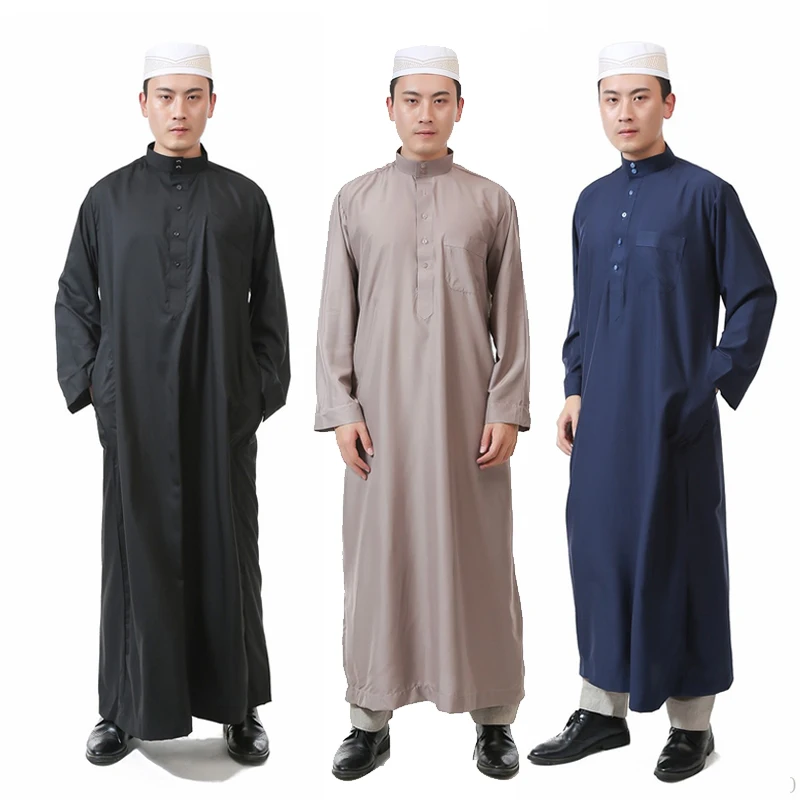 Omani muslimisch arabischer Herren Kleider Größe weiß Jubba Thawb