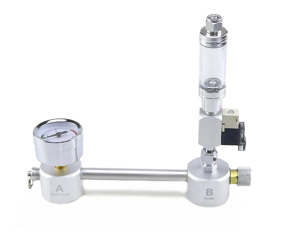 

Aquarium DIY CO2 Generator System Kit With Pressure Air Flow Adjustment Water Plant Fish AquariumCo2Valve Diffuser
