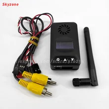 BOSCAM rc 5.8 ghz fpv vidéo émetteur 2000 mw 32CH OLED mini longue portée sans fil audio modèle quadcopter TX pour robot voiture drone