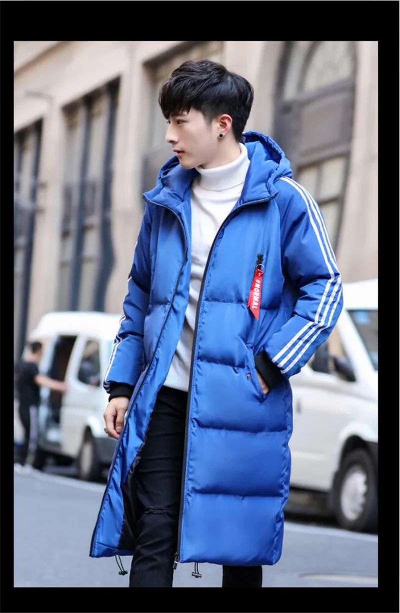 Плюс Размеры Для мужчин зимнее пальто 4XL 5XL Высокое качество Теплые Для мужчин Сгущает зимняя куртка Повседневное верхняя одежда длинное