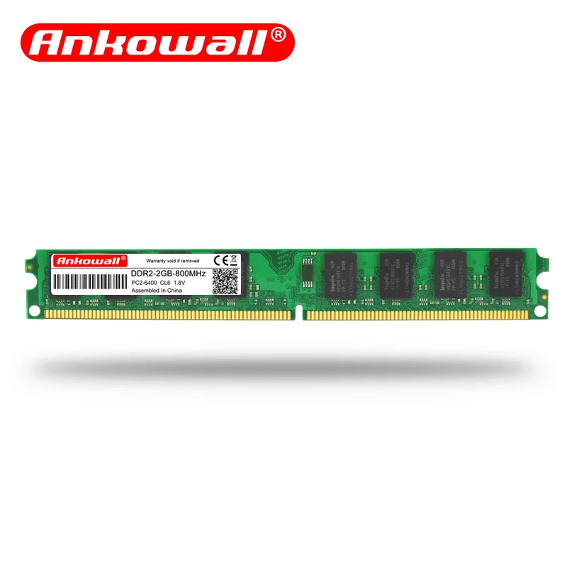 Ankowall ram DDR2 2 ГБ 4 800 667 МГц 6400/240Pin 1 8 в Dimm модуль памяти DDR для настольных компьютеров