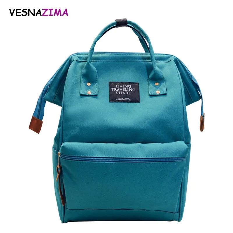 

New 2018 Women Girls Backpack Nylon Backpacks School Bags For Teenagers Girl Boys mochila feminina Students Satchel Bag WM267Z