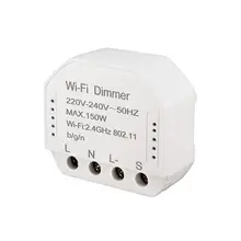 Wifi Smart Dimmer Module 220V-240V 150W Controller Timer Switch Light Voice Control Works For Tuya Amazon Alexa Google Home If#8