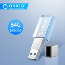 ORICO USB Flash Drive Crystal USB3.0 U-Disk 64GB 32GB 16GB USB 3.0 Flash Memory Flash Disk Flash Drive Storage Mini USB Stick