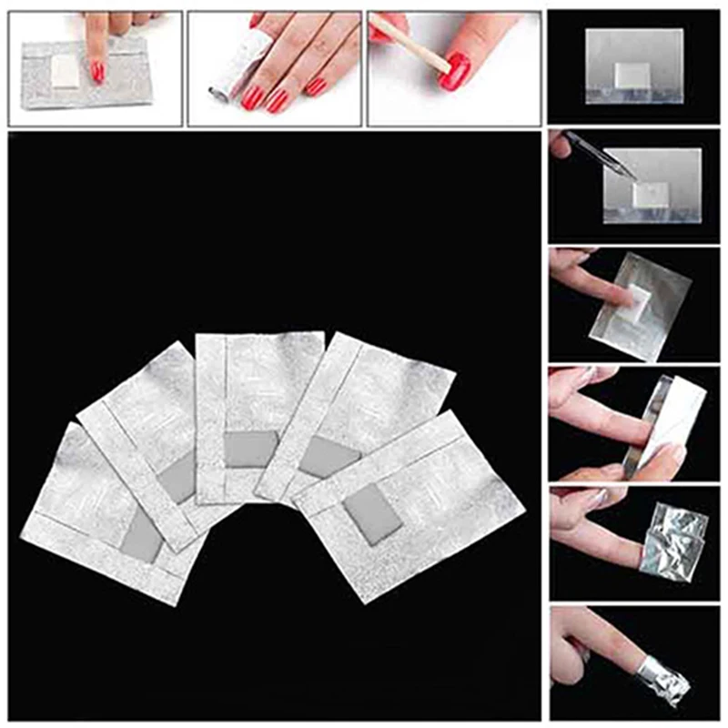 Latest-100-Pcs-Aluminium-Foil-Nail-Art-Soak-Off-Acrylic-Gel-Nail-Polish-Nail-Wraps-Remover