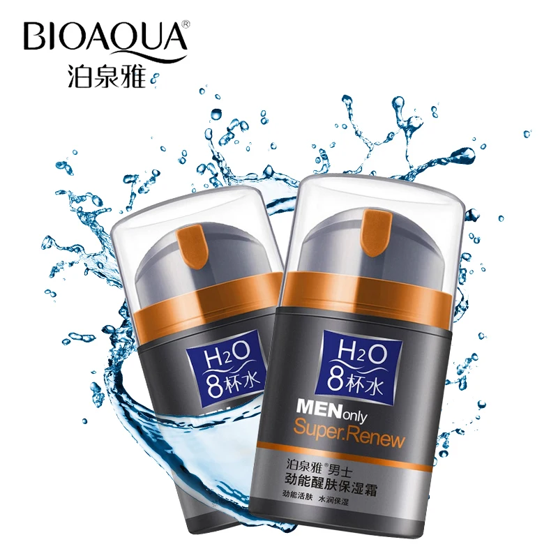 

50g BIOAQUA Brand Skin Care Men Deep Moisturizing Oil-control Face Cream Hydrating Anti-Aging Anti Wrinkle Whitening Day Cream