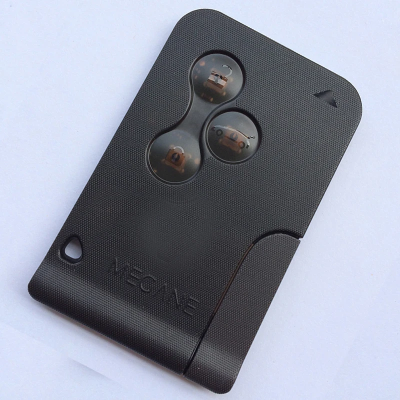 

Replacement 3 Button Smart Card For Renault Megane 433mhz with Uncut key blade good quality